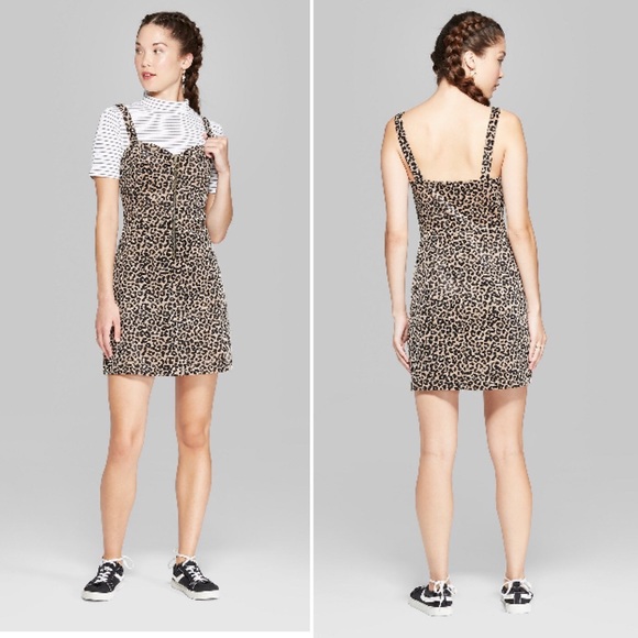 wild fable Dresses | Nwt Target Wild Fable Animal Print Dress | Poshmark
